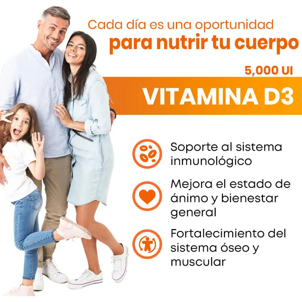 Vitamina D3 120 CAPS