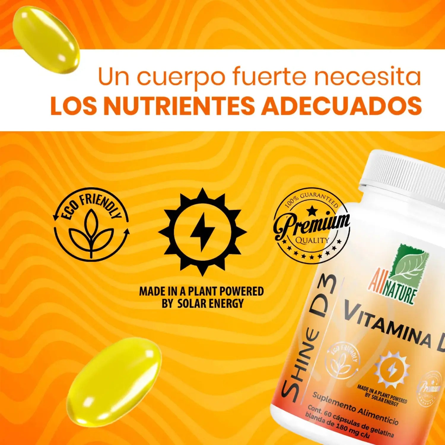 Vitamina D3 120 CAPS