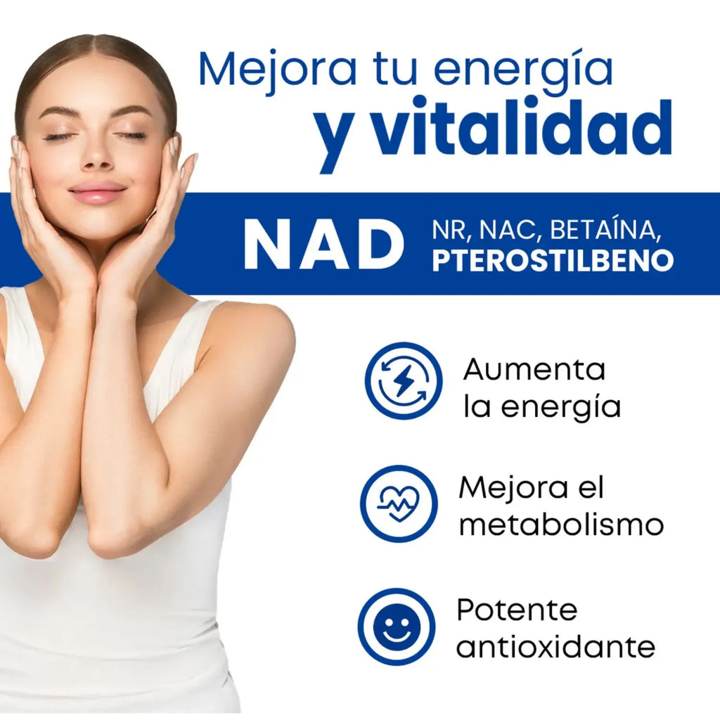 All Nature NAD 60 capsulas 750mg