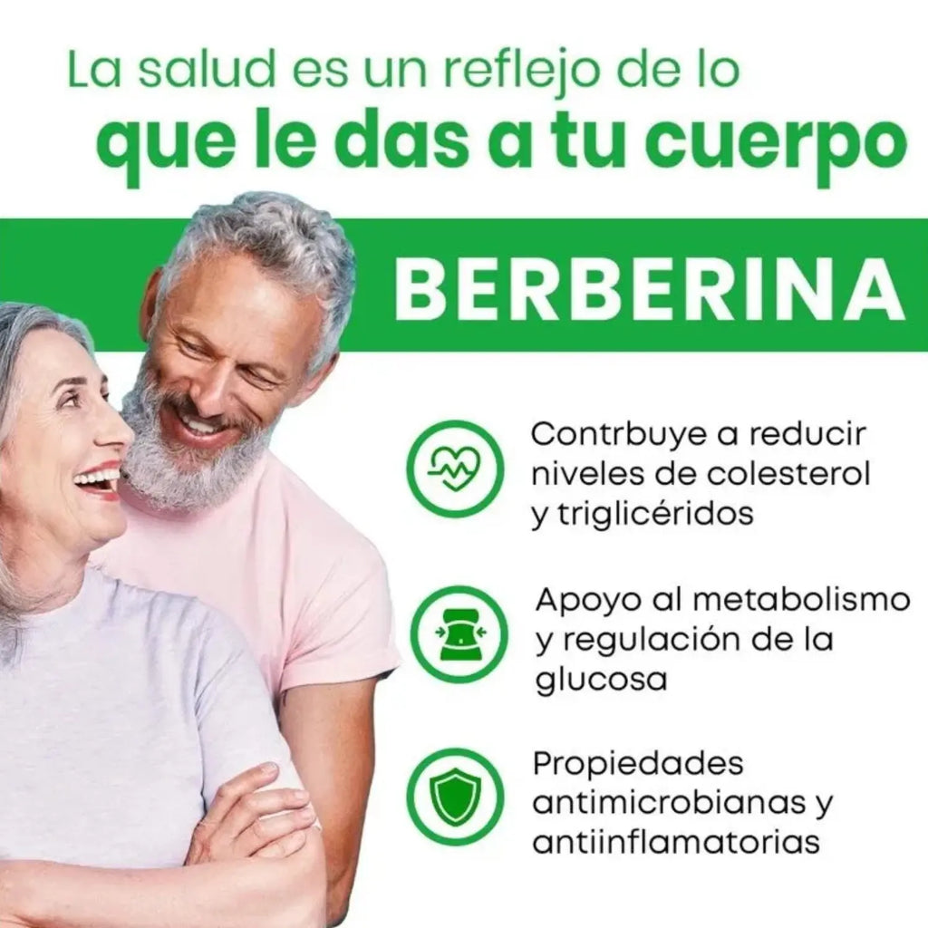 All Nature Berberina 60 Capsulas 600mg
