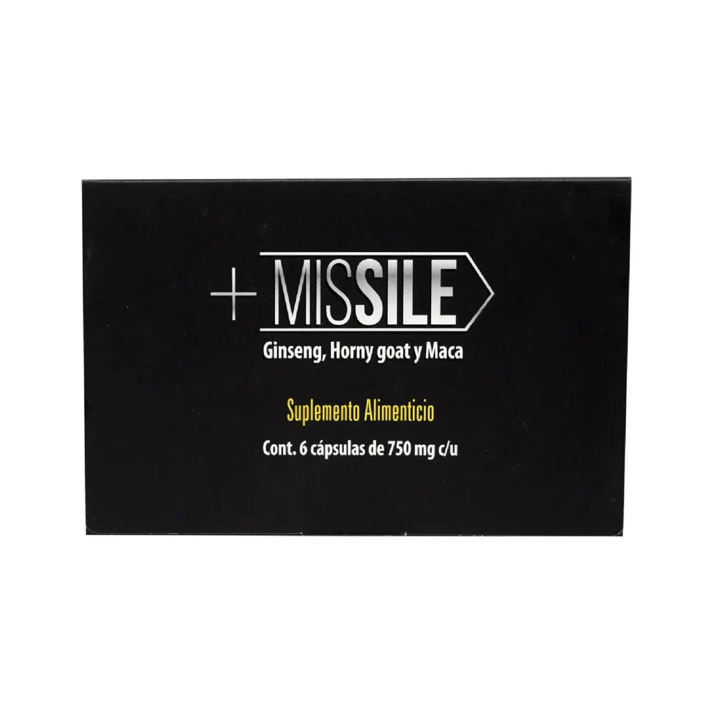 Natural Health MISSILE CARTERA 1 Blister 6 caps 750 mg c/u