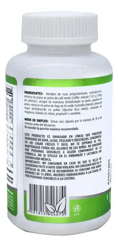 Natural Health Green Coffee | Café Verde 500 mg | 30 Cápsulas | Antioxidantes Naturales | Suplemento Alimenticio