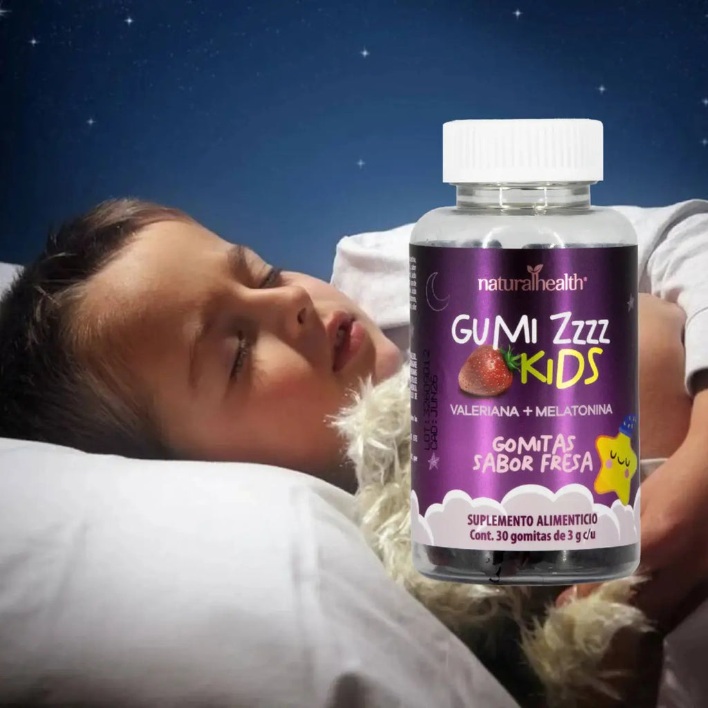 Natural Health Gomitas Sleep Niños Sabor Fresa, 30 de 3 G c/u