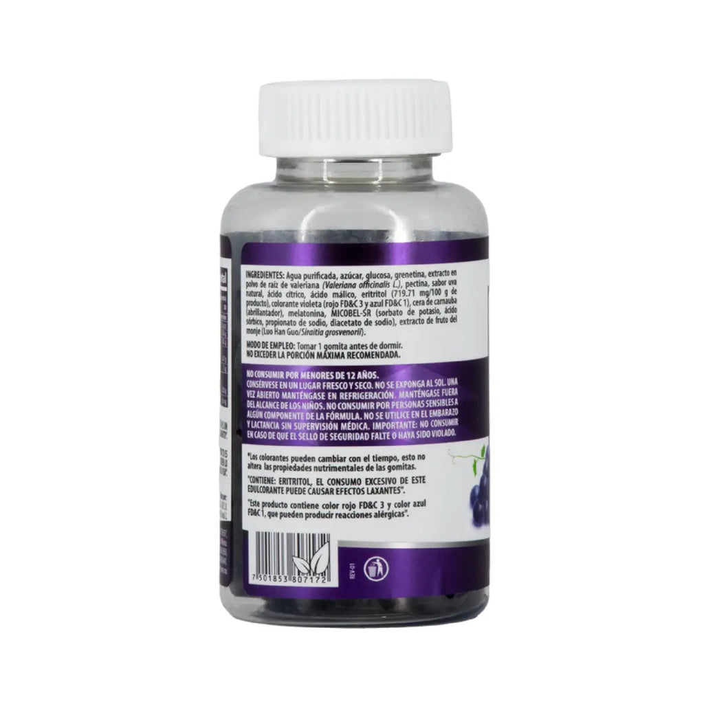 Natural Health Gomitas Sleep Sabor Uva, 30 de 3g c/u