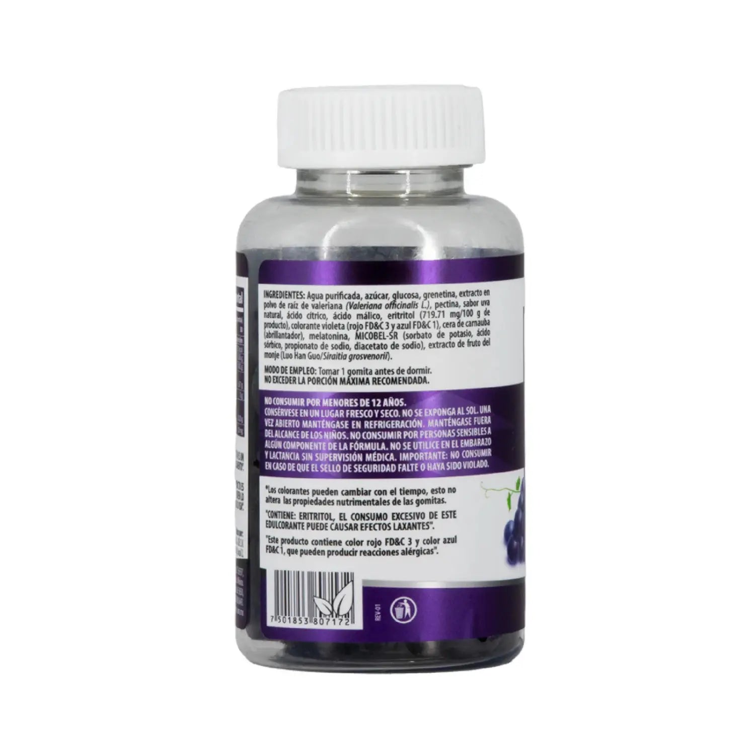Natural Health Gomitas Sleep Sabor Uva, 30 de 3g c/u