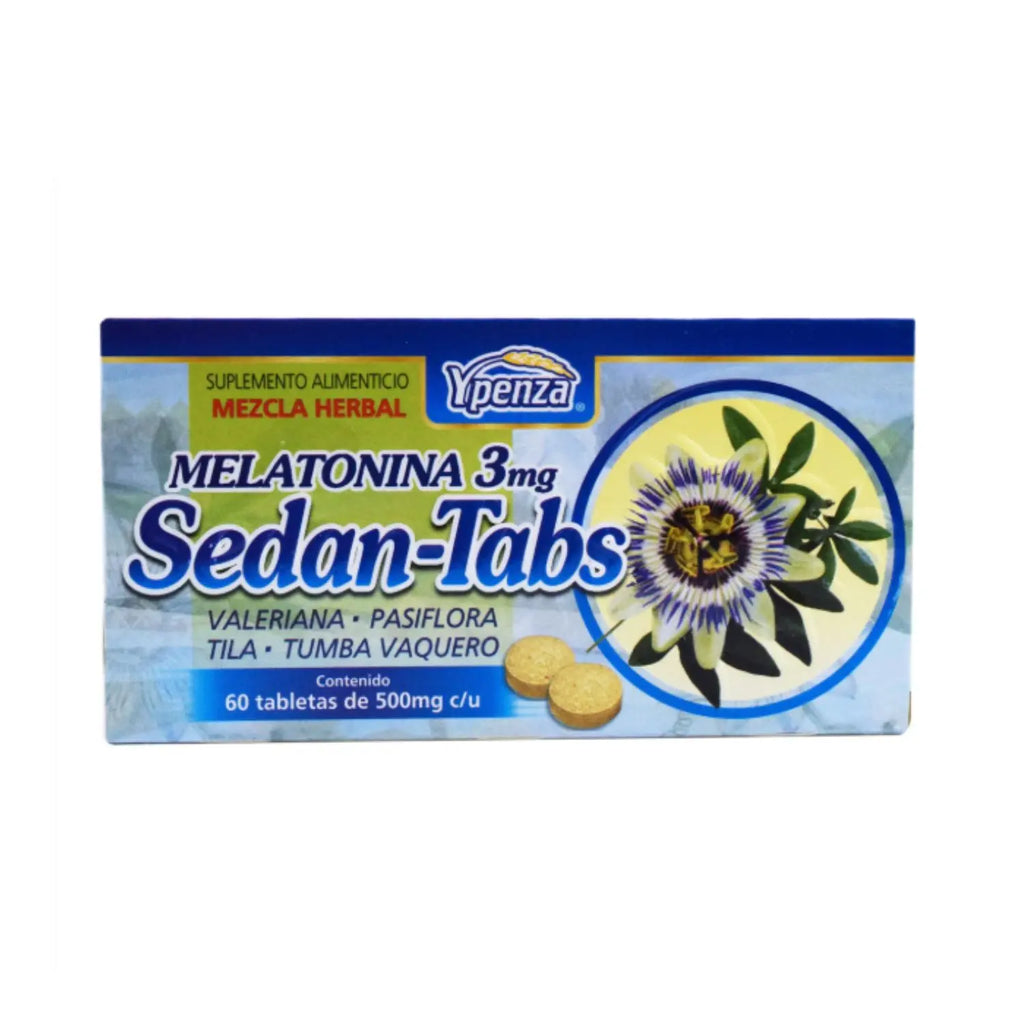 Ypenza Sedan-Tabs Melatonina 60 tabs