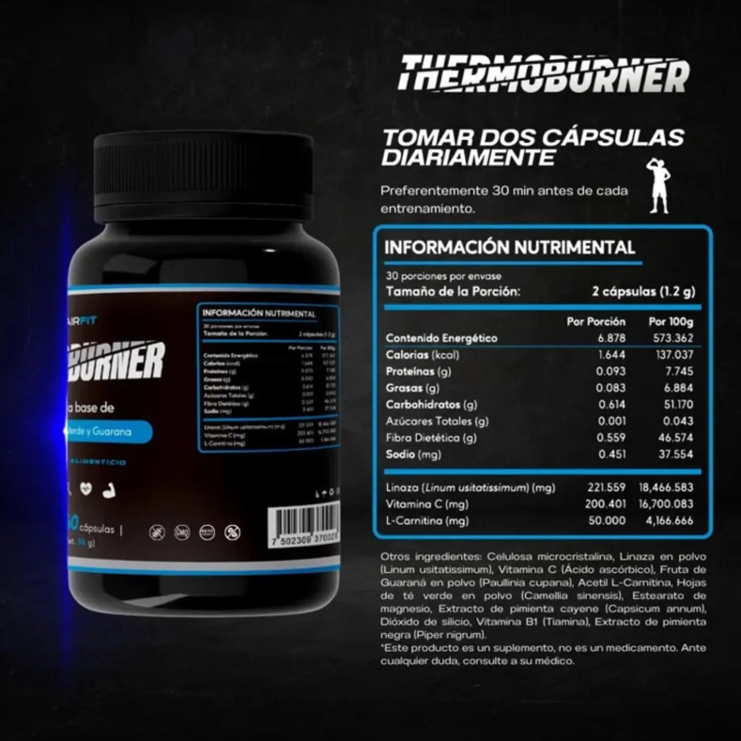 Flairfit L-Carnitina Thermoburner 60 Caps Sfn