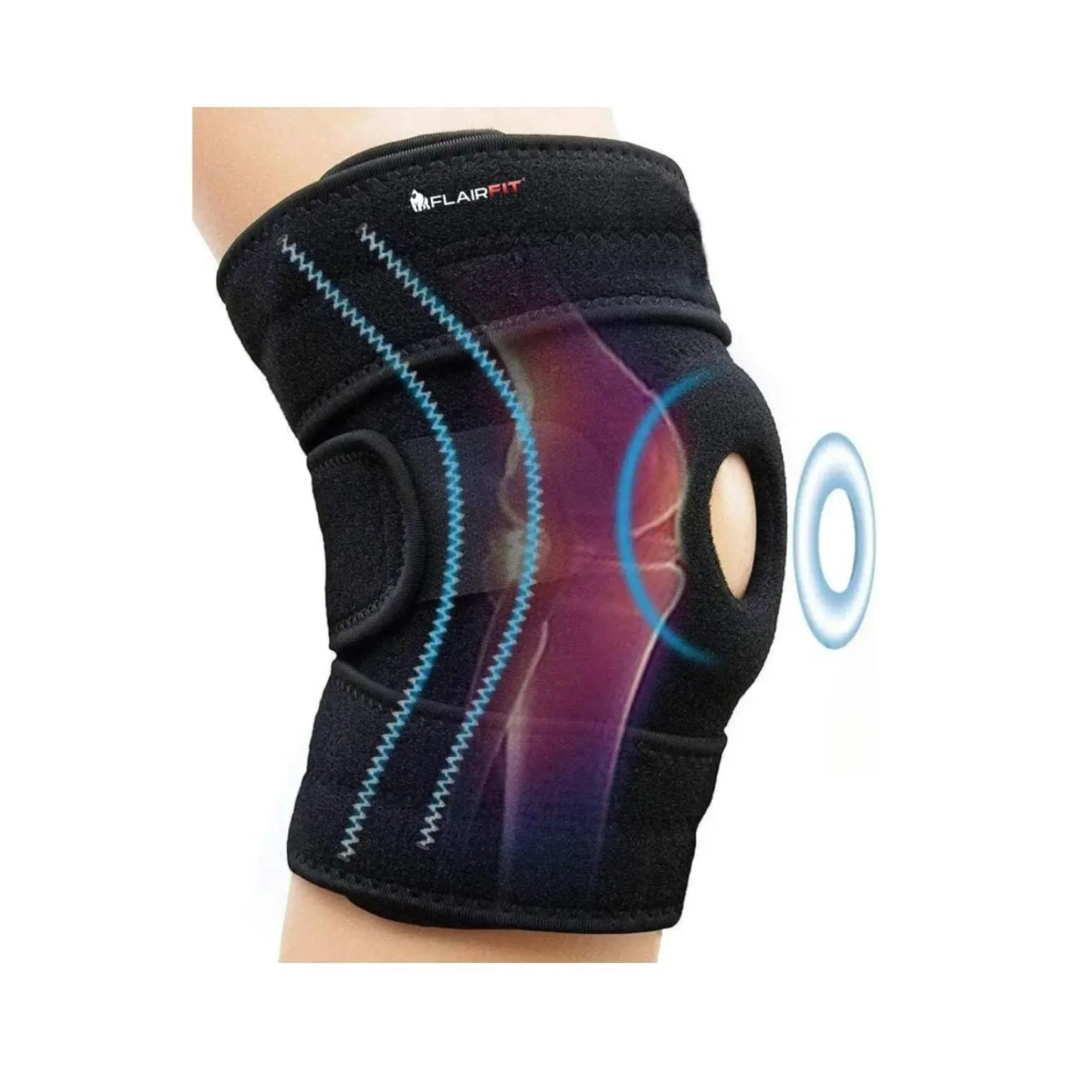 Flairfit rodillera neopreno multi-sport mediana sfn