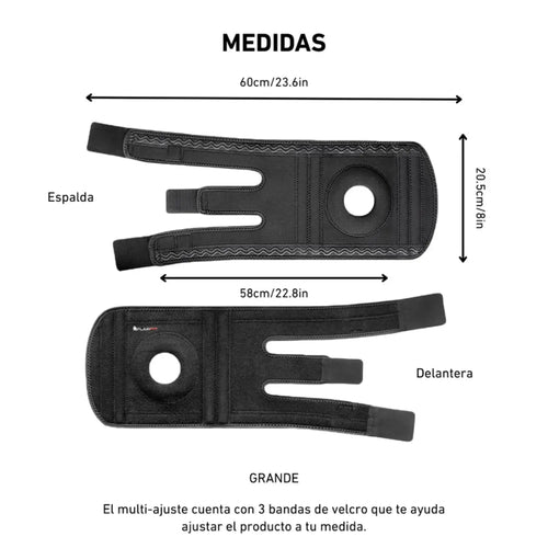 Flairfit rodillera neopeno multi-sport grande sfn
