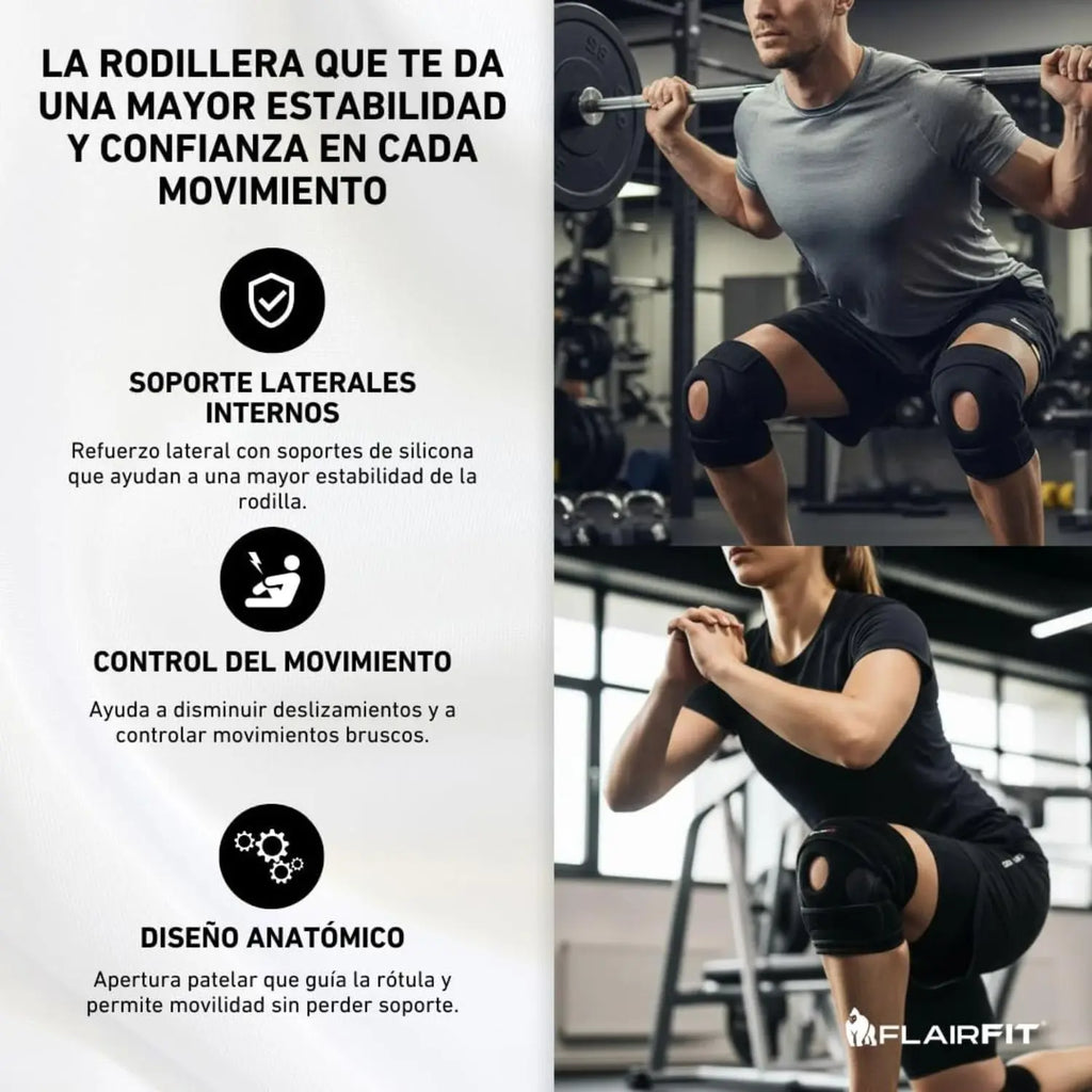 Flairfit rodillera neopeno multi-sport grande sfn