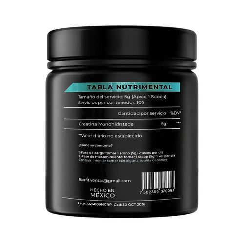 Flairfit Creatina Monohidratada Creapure 500G Sfn