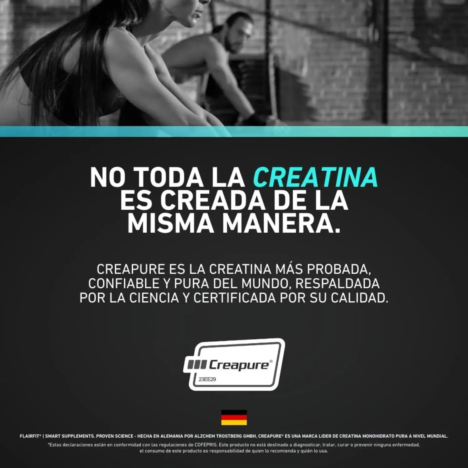 Flairfit Creatina Monohidratada Creapure 500G Sfn