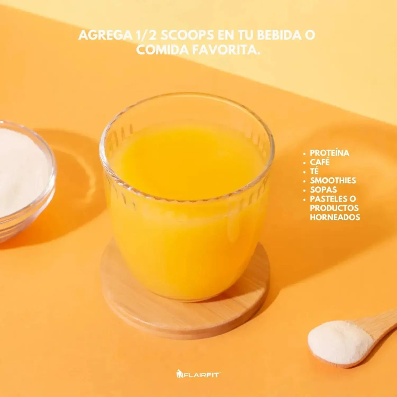 Flairfit® Péptidos Bioactivos Colágeno Hidrolizado 500G Sfn