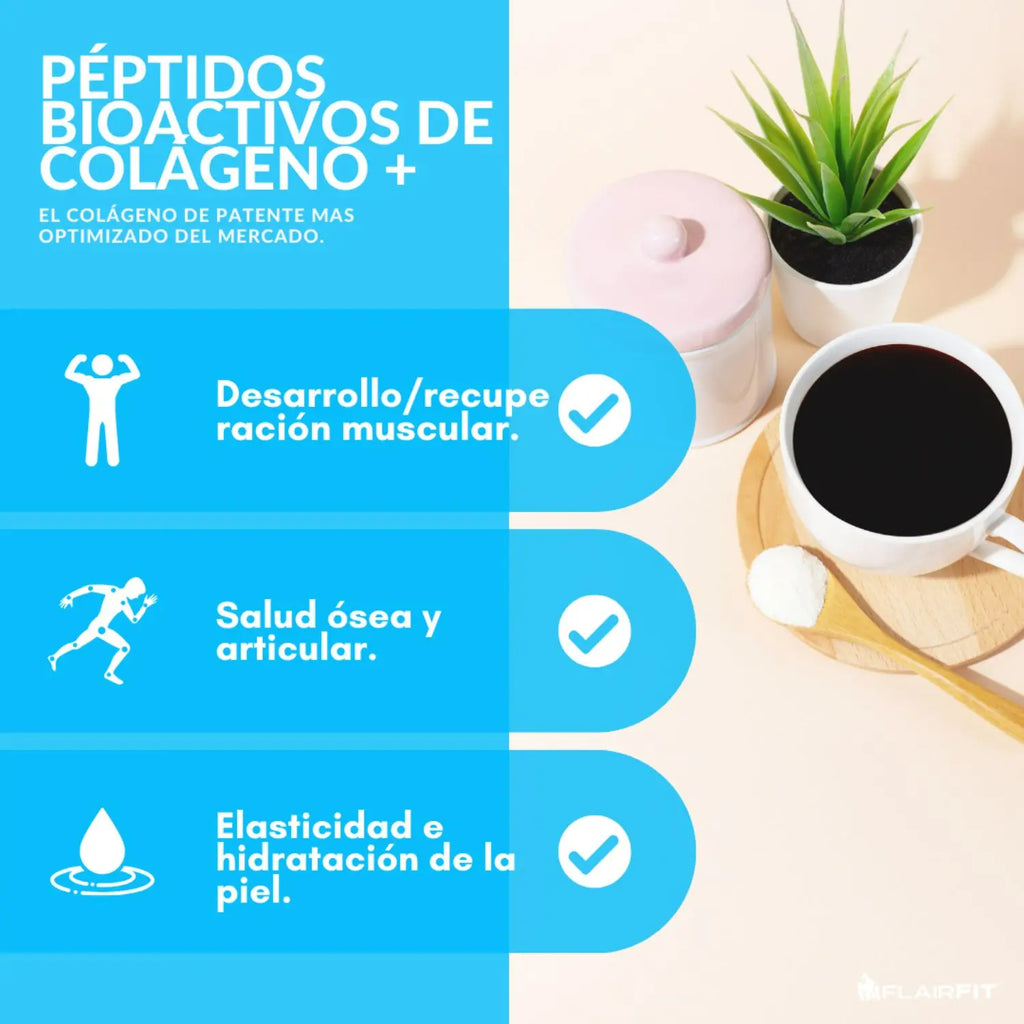 Flairfit® Péptidos Bioactivos Colágeno Hidrolizado 500G Sfn
