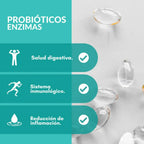 Flairfit Probioticos + Mezcla de Enzimas 45 Caps Sfn