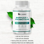 Flairfit Probioticos + Mezcla de Enzimas 45 Caps Sfn