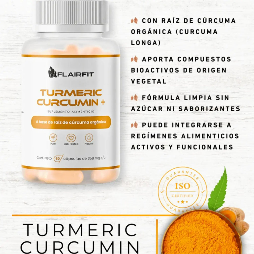 Flairfit Turmeric + Curcumin 80 Caps Sfn