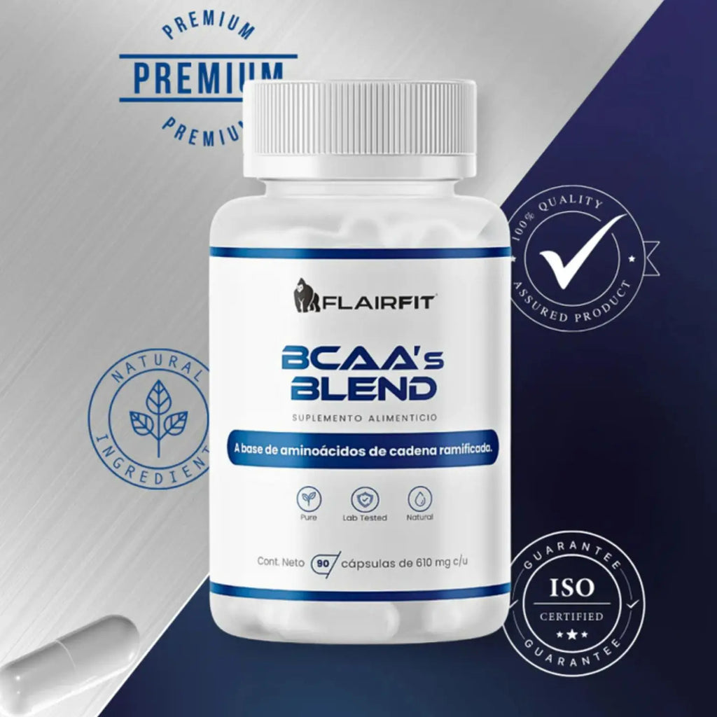 Flairfit Aminoacidos de Cadena Ramificada 90 Caps Sfn