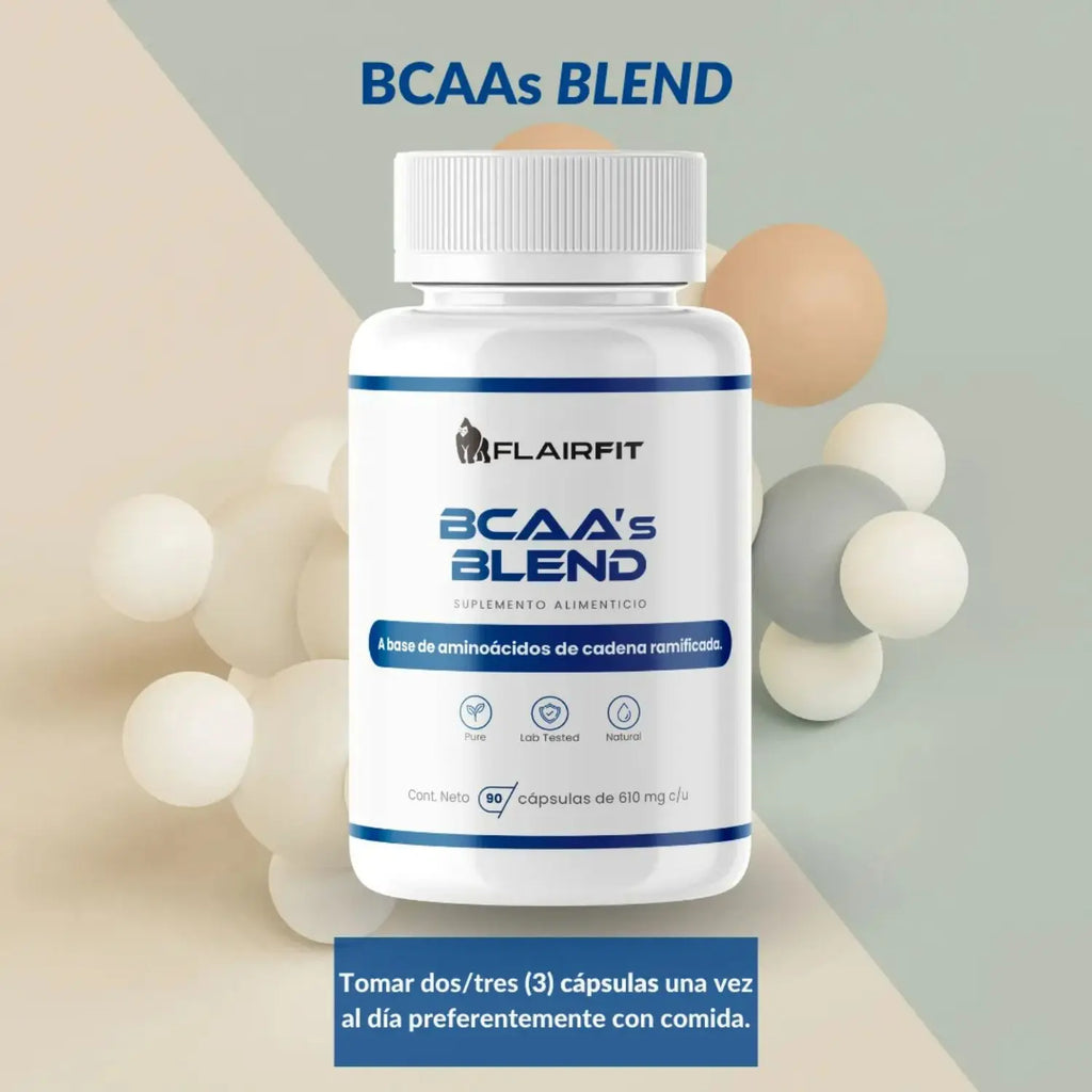 Flairfit Aminoacidos de Cadena Ramificada 90 Caps Sfn