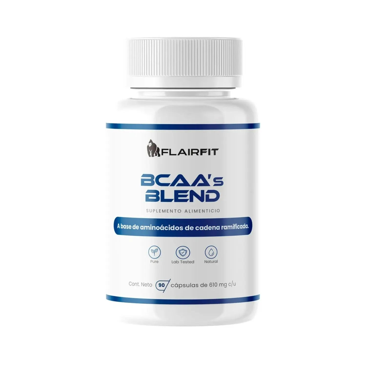 Flairfit Aminoacidos de Cadena Ramificada 90 Caps Sfn
