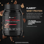 Flairfit® Whey Protein Proteína Suero De Leche 1.2Kg Chocolate Sfn