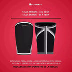 Flairfit rodillera neopreno 7mm powerlifting gym grande sfn (INDIVIDUAL AMAZON)