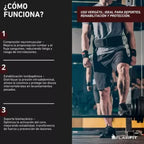 Flairfit cinturón mediano velcro levantamiento de peso sfn
