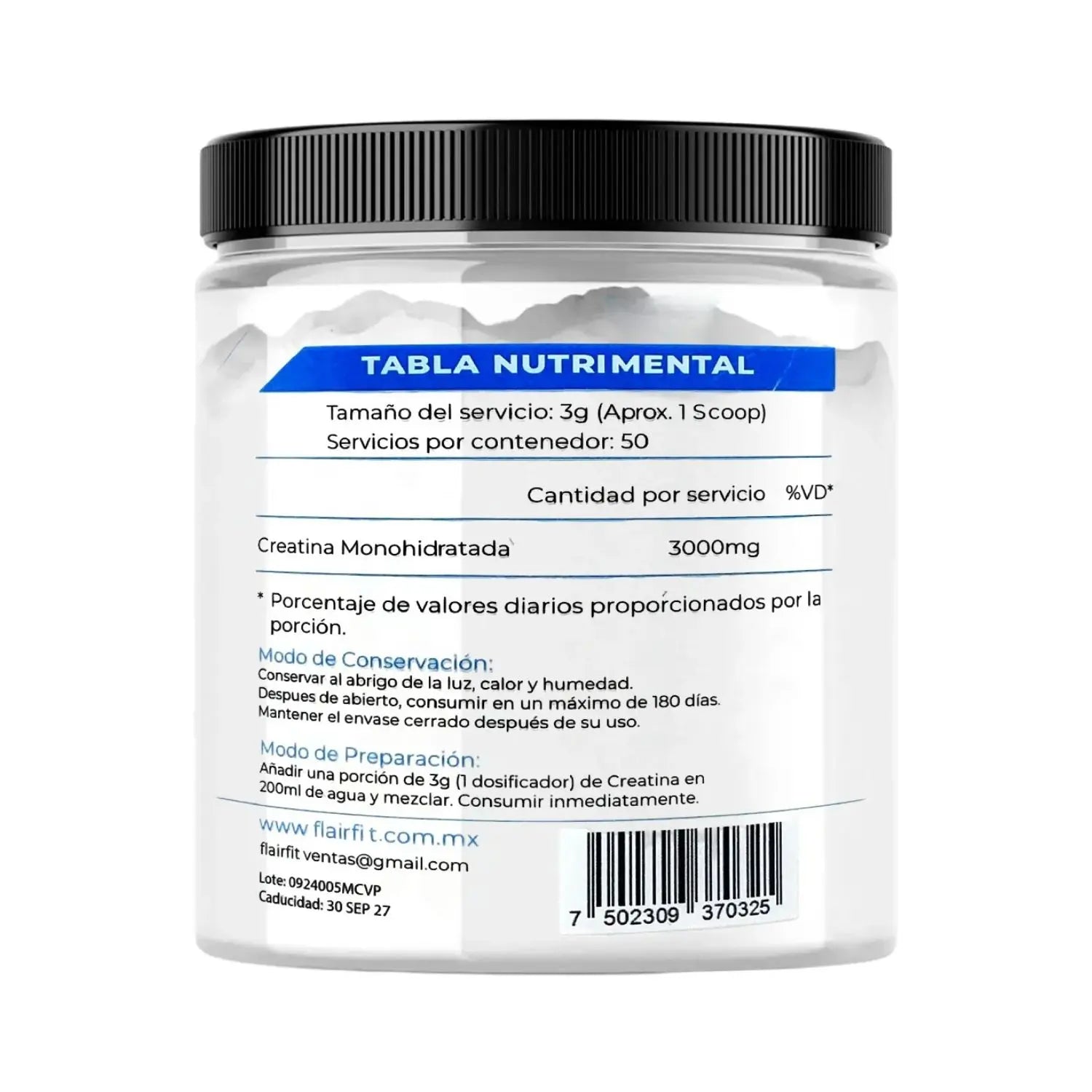 FLAIRFIT CREATINA CREAVITALIS 150G
