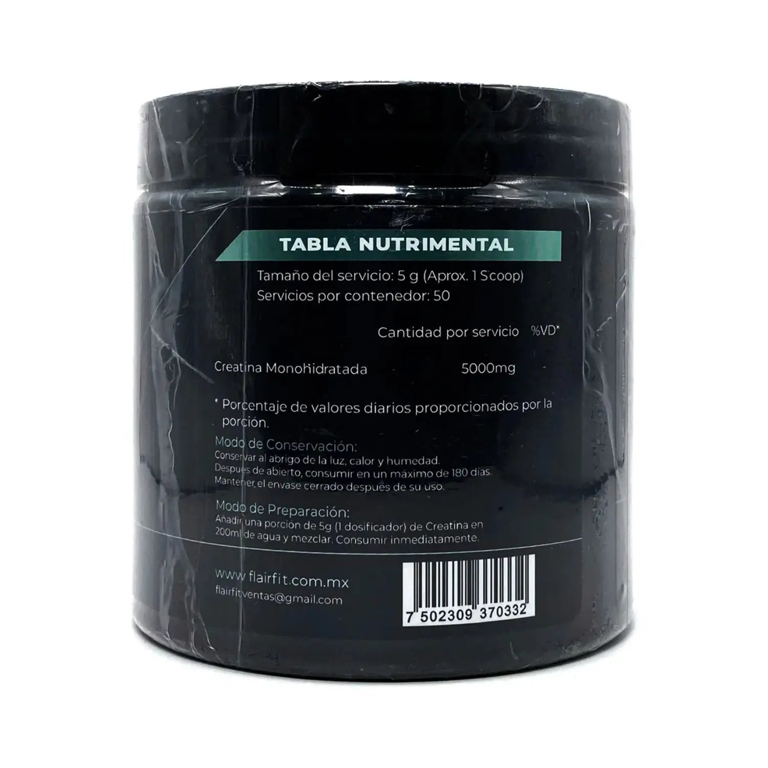 Flairfit Creatina Monohidratada Creapure 250G Sfn