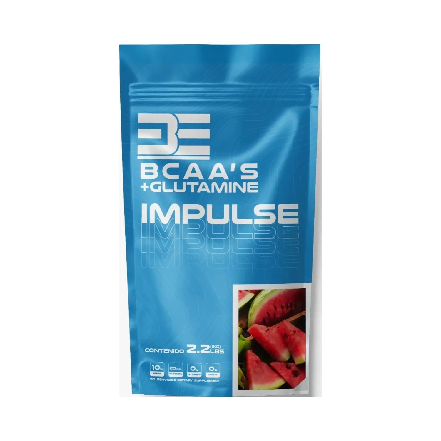 BE Bcaa's + Glutamina 1 Kg 50 Sevrs Sfn/Sandia