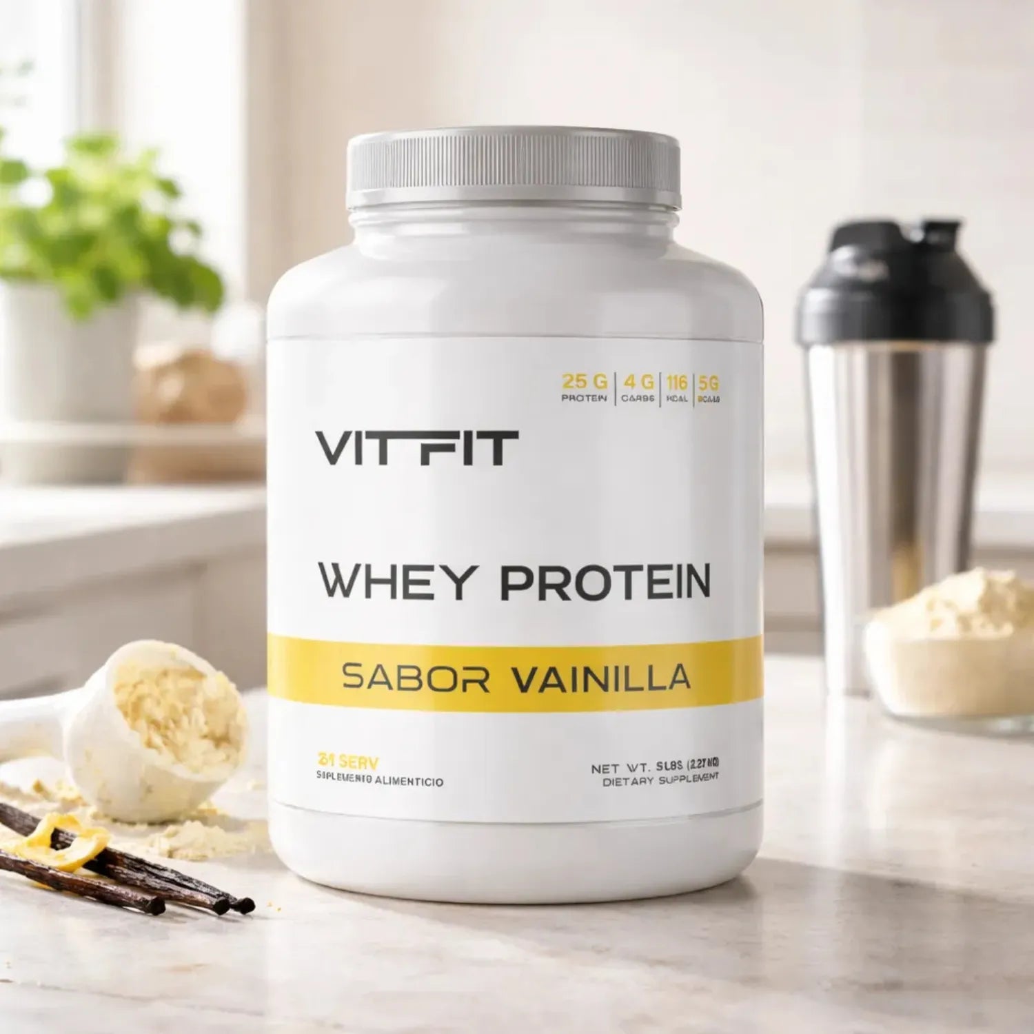 Vitfit Whey protein 5 lbs Vainilla