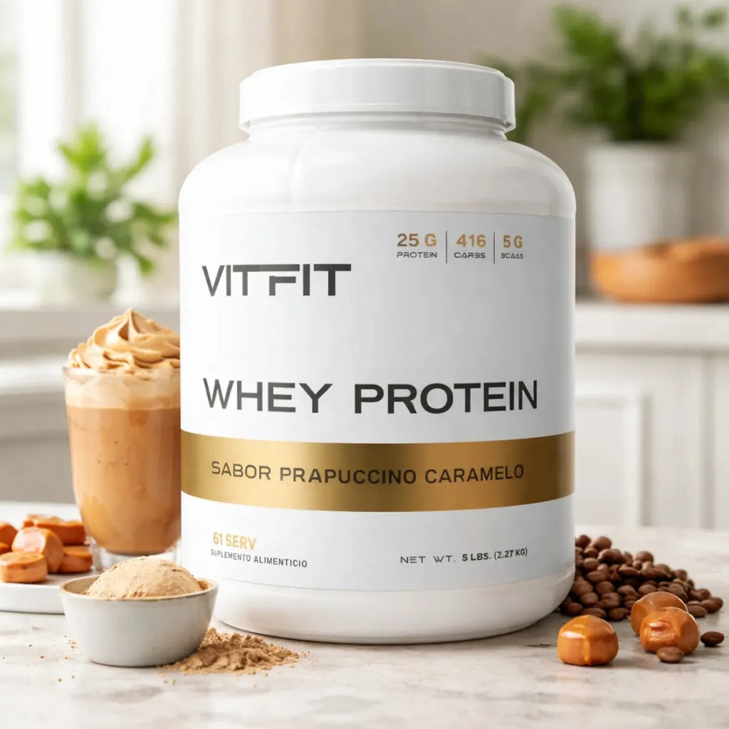 Vitfit Whey protein 5 lbs Caramel