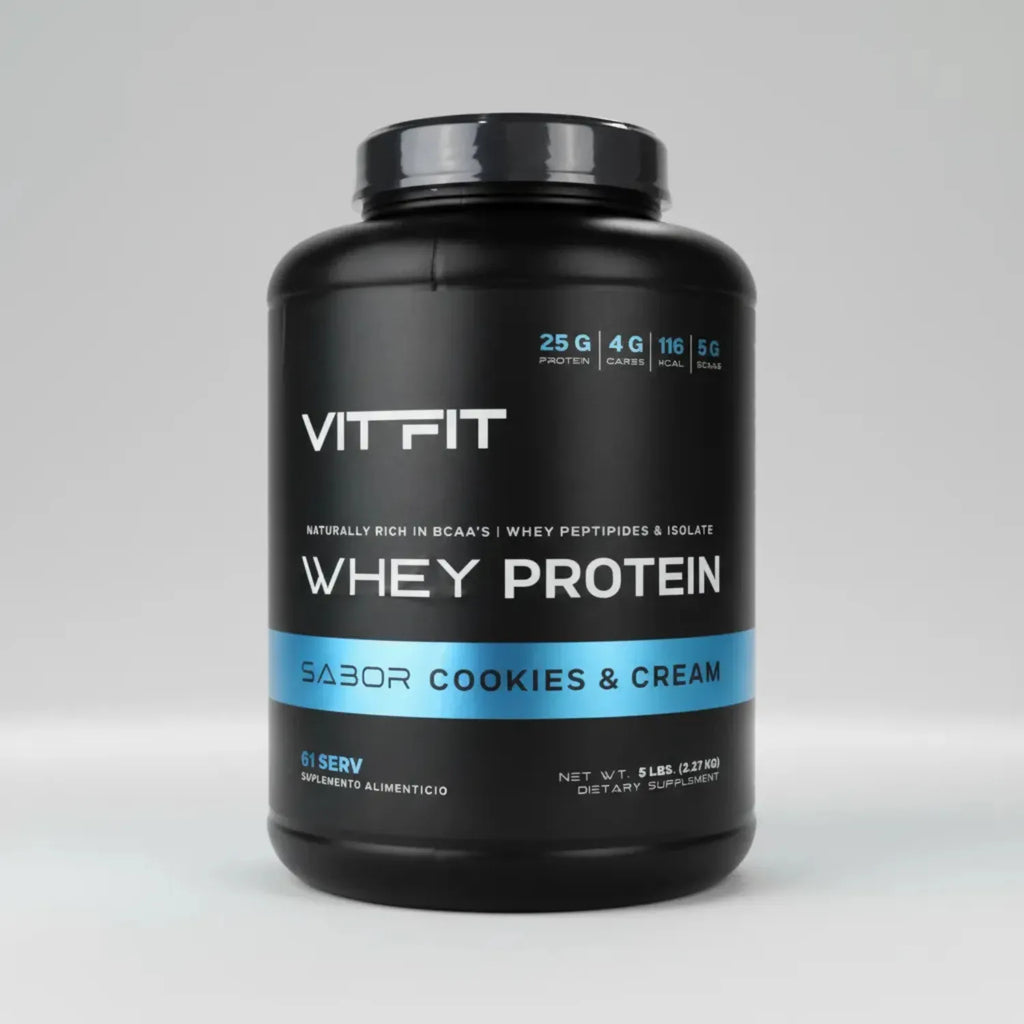 Vitfit Whey protein 5 lbs Cookies and Cream