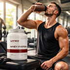 Vitfit Whey Protein 2.27kg 61 Servicios Sabor Chocolate