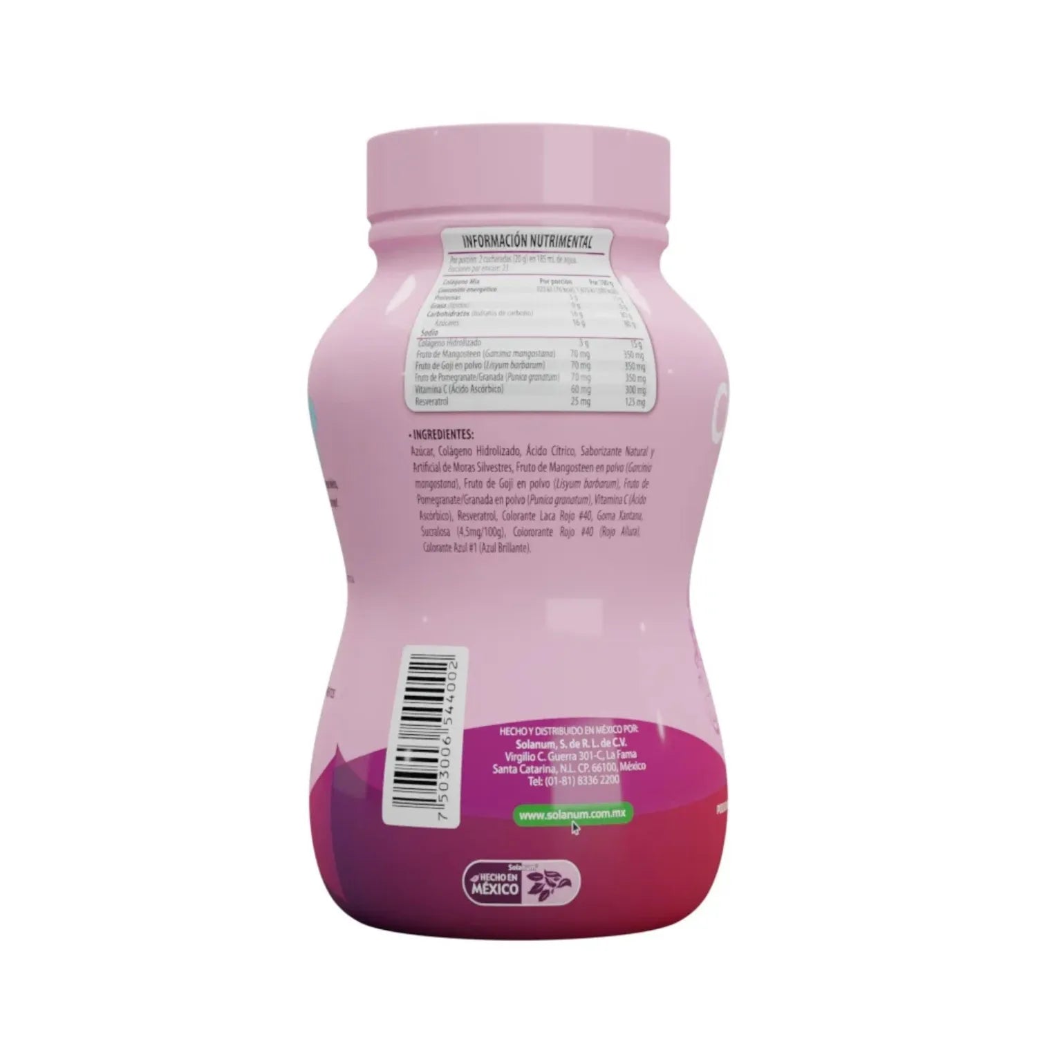 SOLANUM COLÁGENO HIDROLIZADO 23 SERVICIOS 460GR