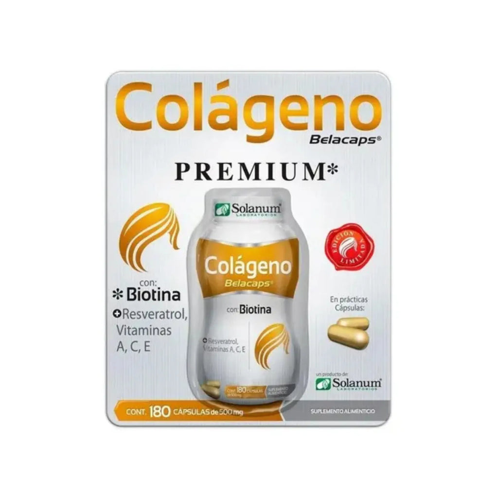 SOLANUM BELACAPS COLÁGENO RESVERATROL&JALEA REAL 60 CAPS SFN