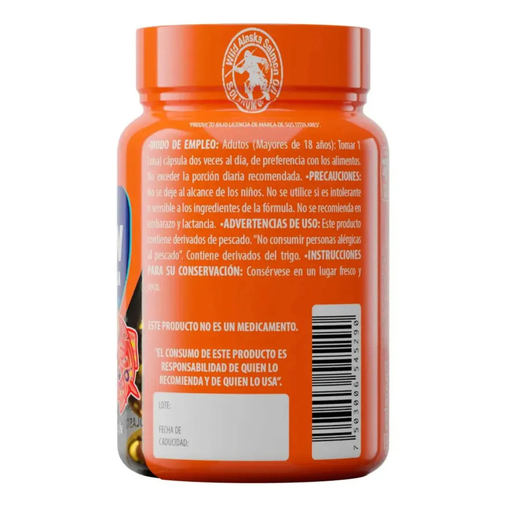 SOLANUM OMEGA 3 SALMÓN DE ALASKA 60 CÁPS