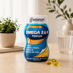 Solanum Omega 3 6 Y 9 Triplex Aceite Natural 60 Capsulas Sfn