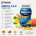 Solanum Omega 3 6 Y 9 Triplex Aceite Natural 60 Capsulas Sfn