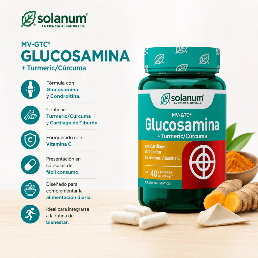 SOLANUM MV-GTC GLUCOSAMINA 40CAPS SFN