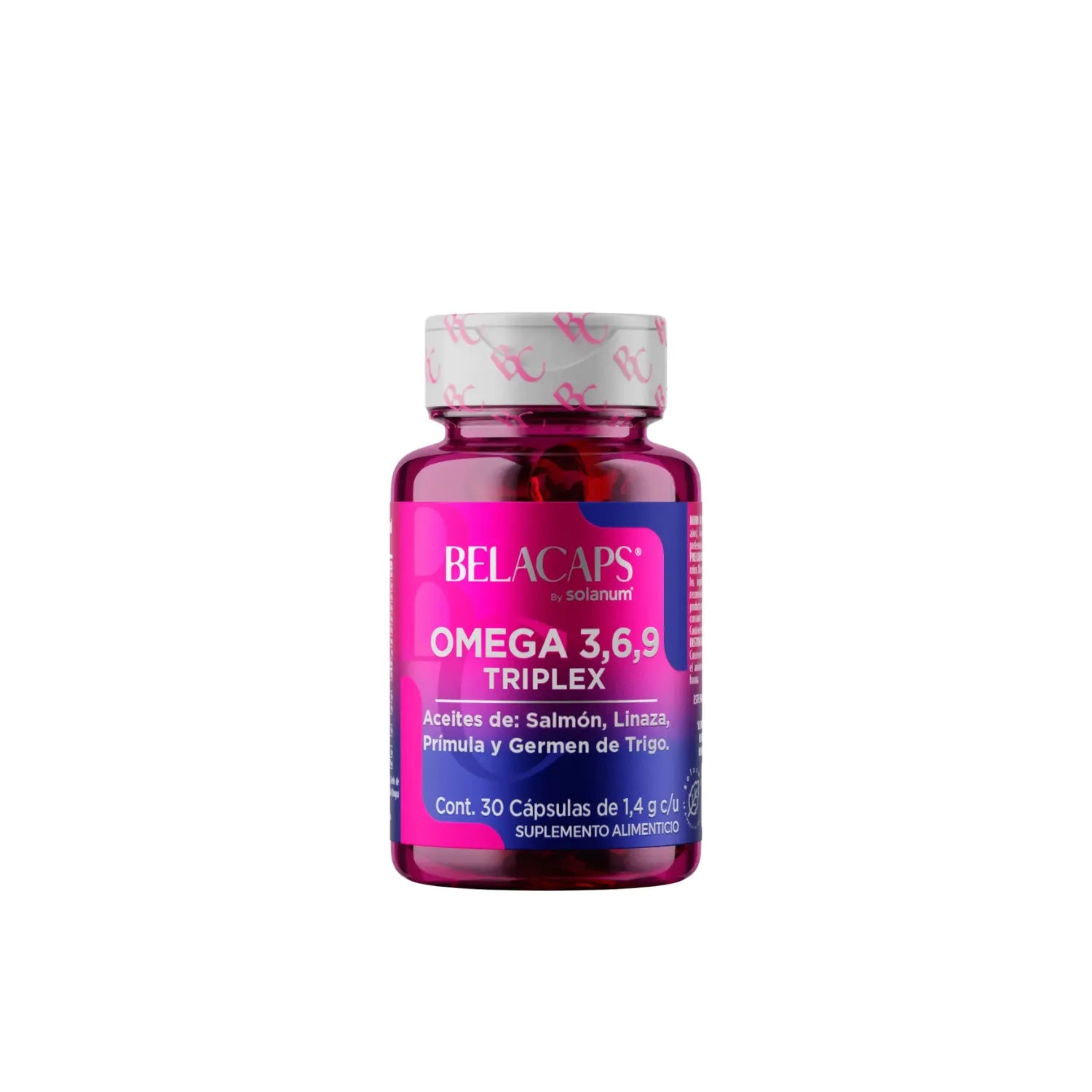 SOLANUM OMEGA 3, 6, 9 TRIPLEX, SALMON, LINAZA 30CAP SFN