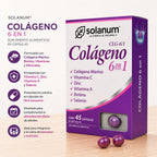 Solanum Colágeno 6 En 1 Vit.c, Zinc, Vit. A 45 Capsulas Sfn