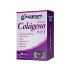 Solanum Colágeno 6 En 1 Vit.c, Zinc, Vit. A 45 Capsulas Sfn