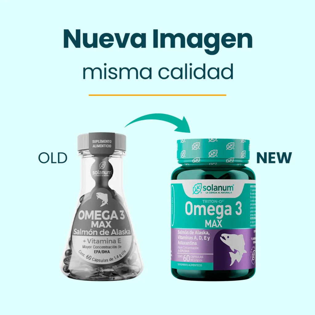 Solanum Omega 3 De Salmon De Alaska + Vitaminas 60 Caps Sfn