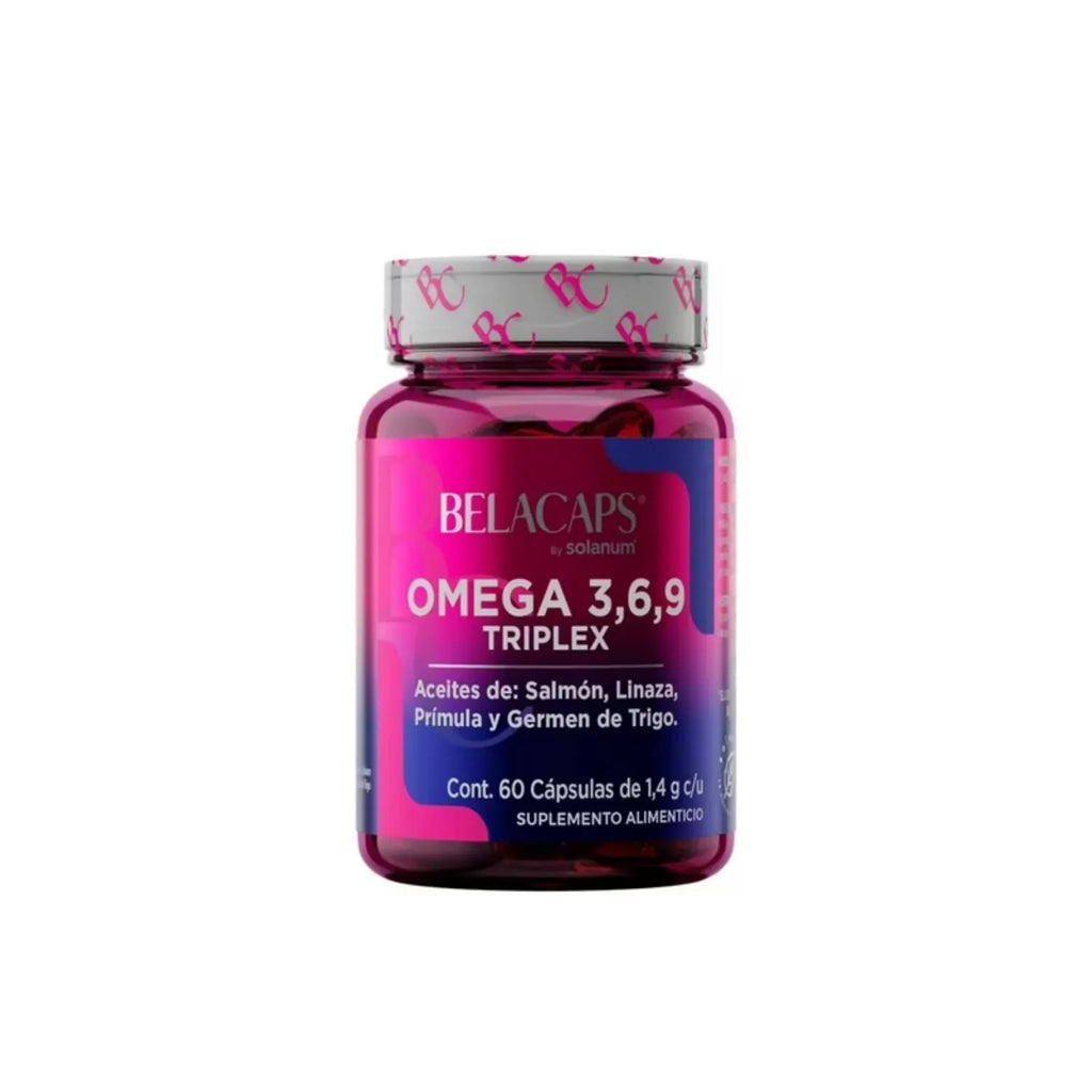 SOLANUM OMEGA 3,6,9 TRIPLEX SALMON,LINAZA,PRIMULA 60CAPS SFN