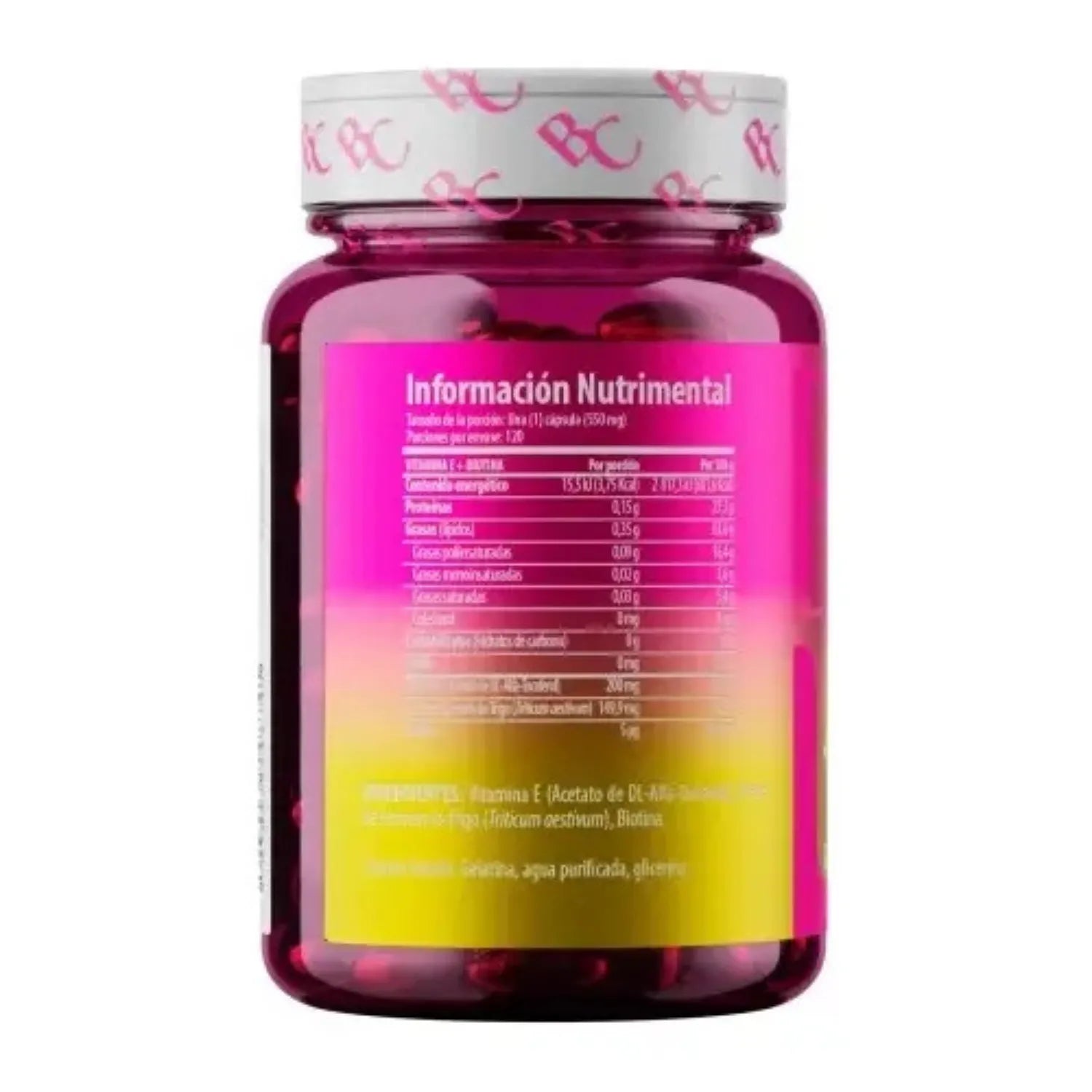 SOLANUM Vitamina E + Biotina, Germen de Trigo 120 CAPS SFN