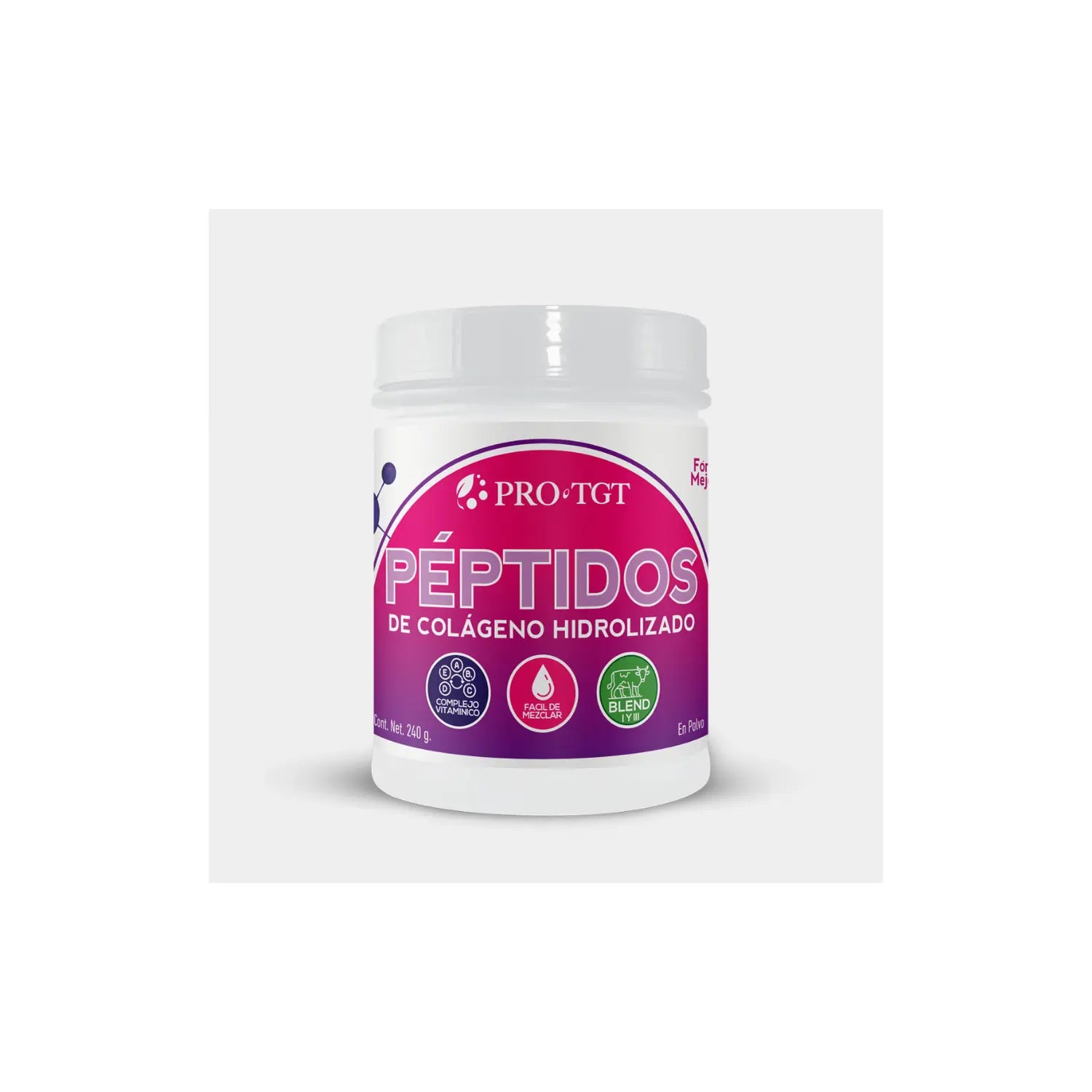 Protgt colágeno hidrolizado 240 grs sfn
