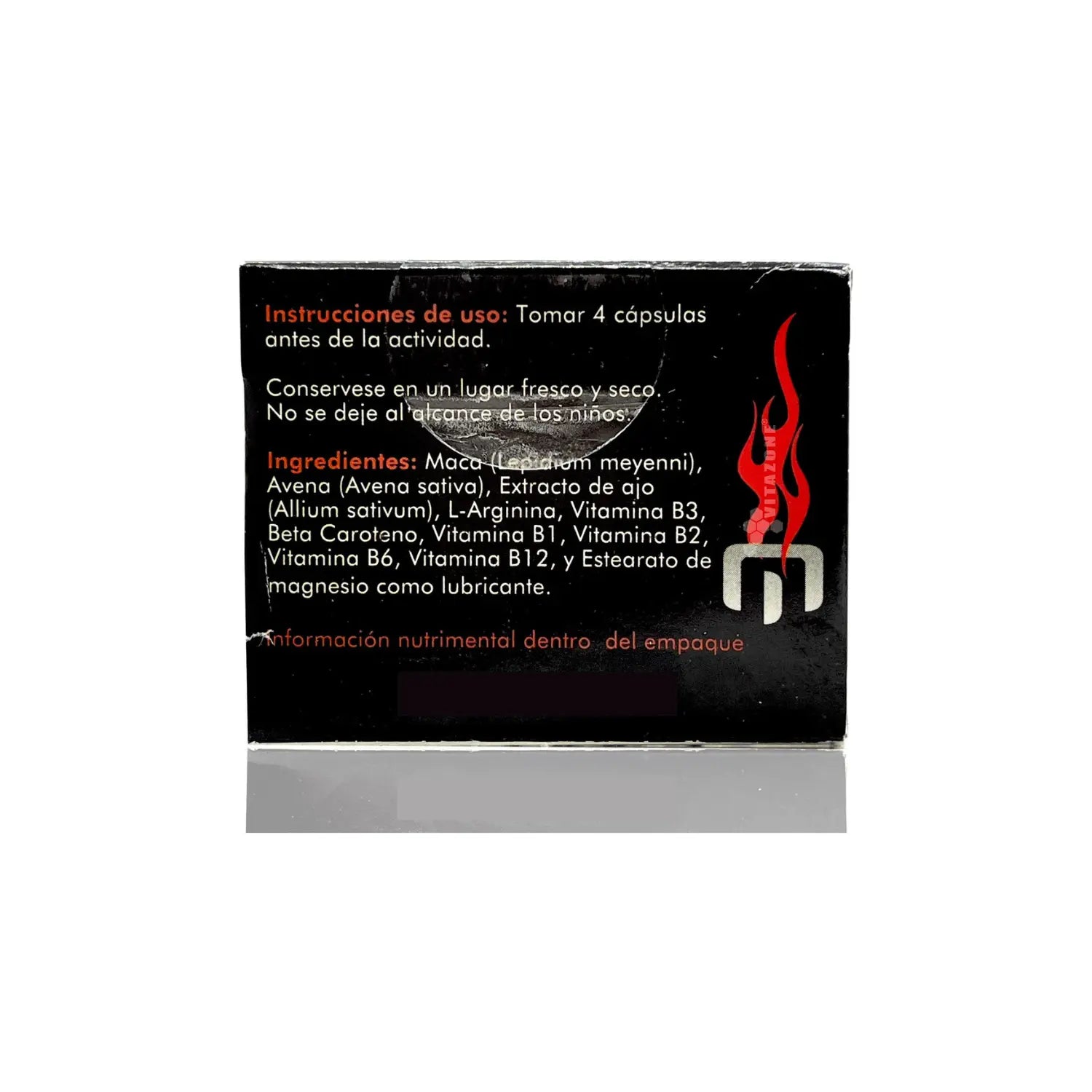 Protgt Men Fire Energizante Masculino 4 Cápsulas Sfn