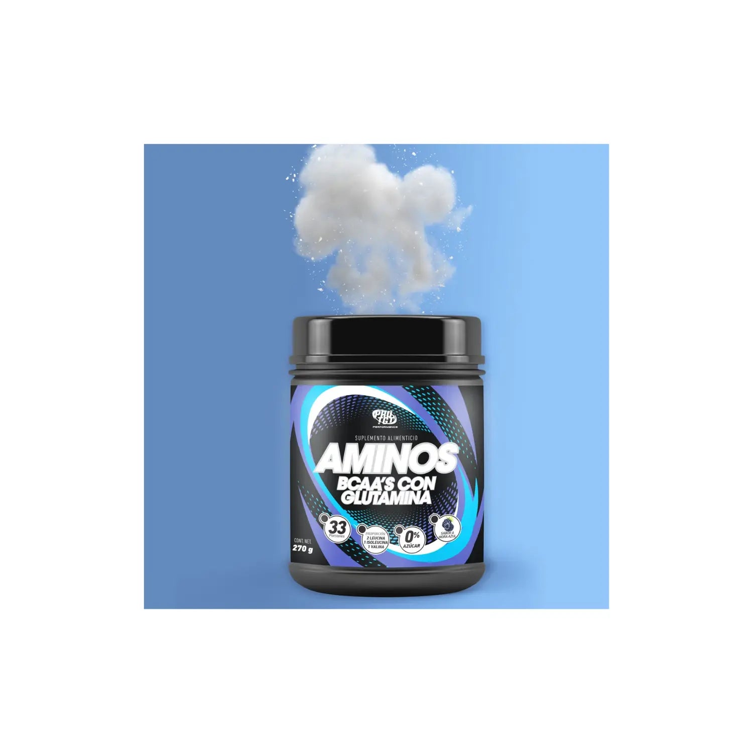 Protgt aminos bcaa´s con glutamina 270 grs sfn