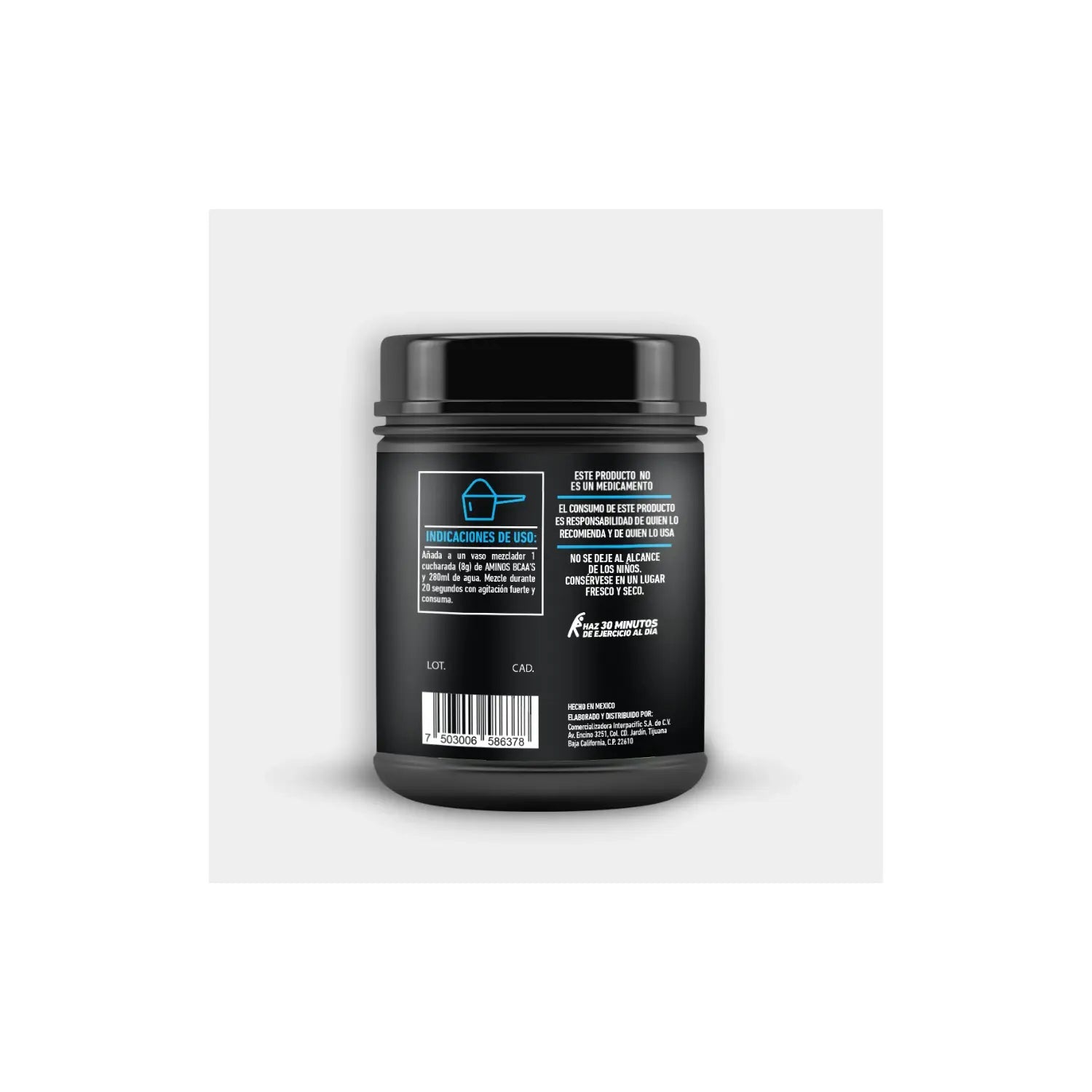 Protgt aminos bcaa´s con glutamina 270 grs sfn